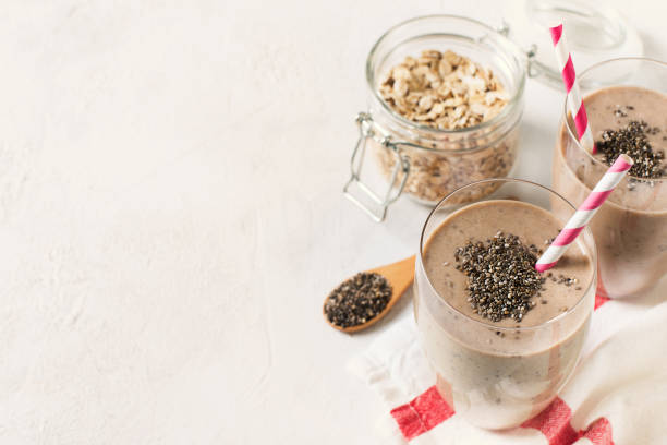 Smoothie s ovsenými vločkami a chia – ideálny začiatok dňa